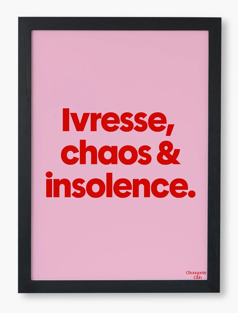 Affiche 29,7 x 42 cm - ICI