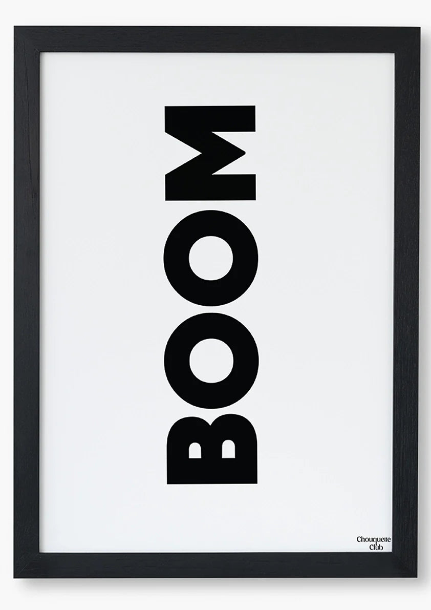 Affiche 21 x 29,7CM - « Boom »