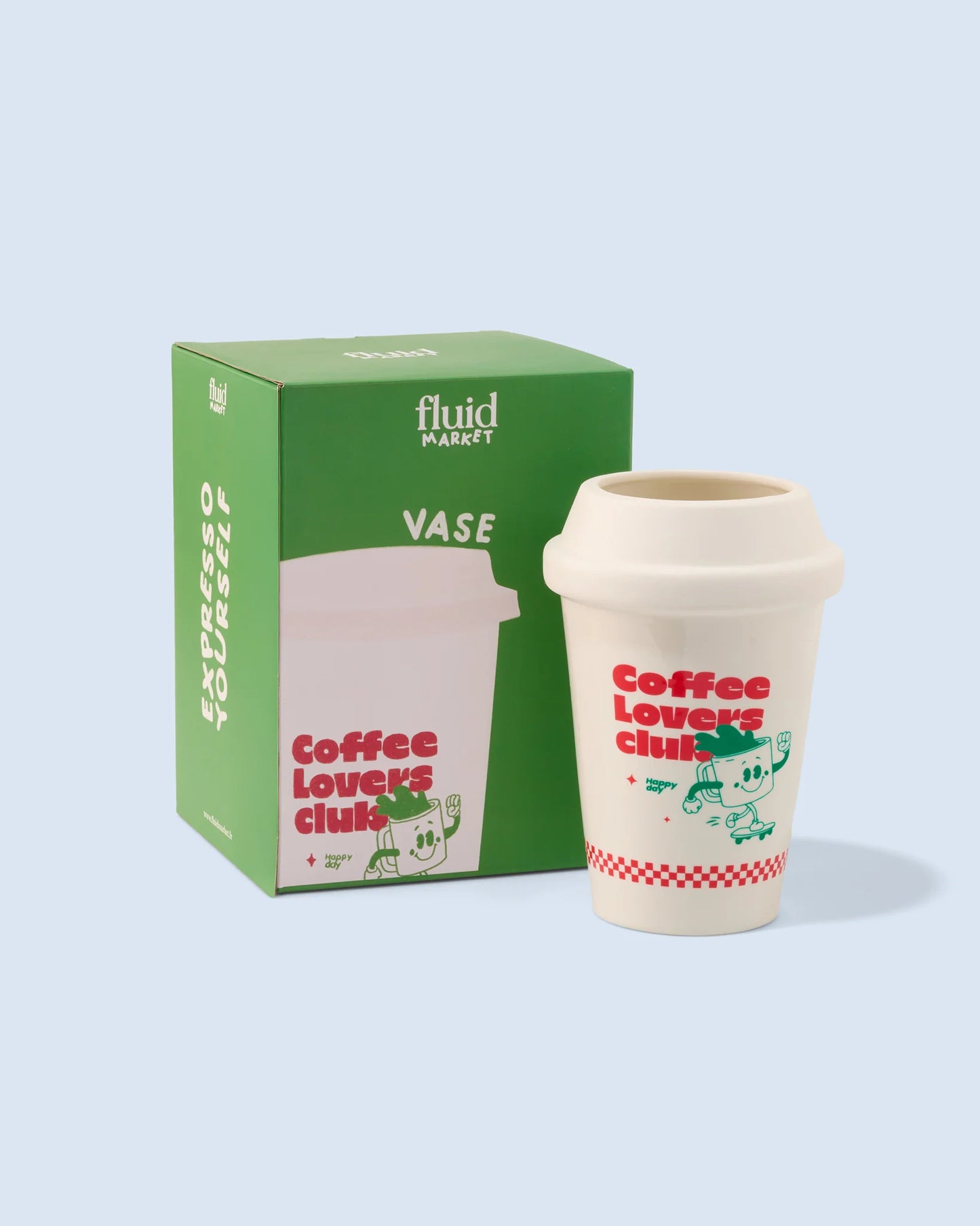 Vase Cup Of Coffee - Fluid Market