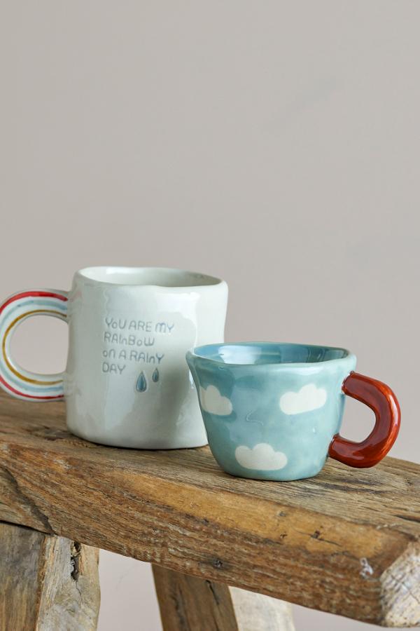 Nini Tasse, Bleu, Grès