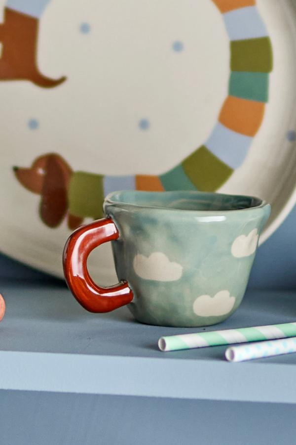 Nini Tasse, Bleu, Grès