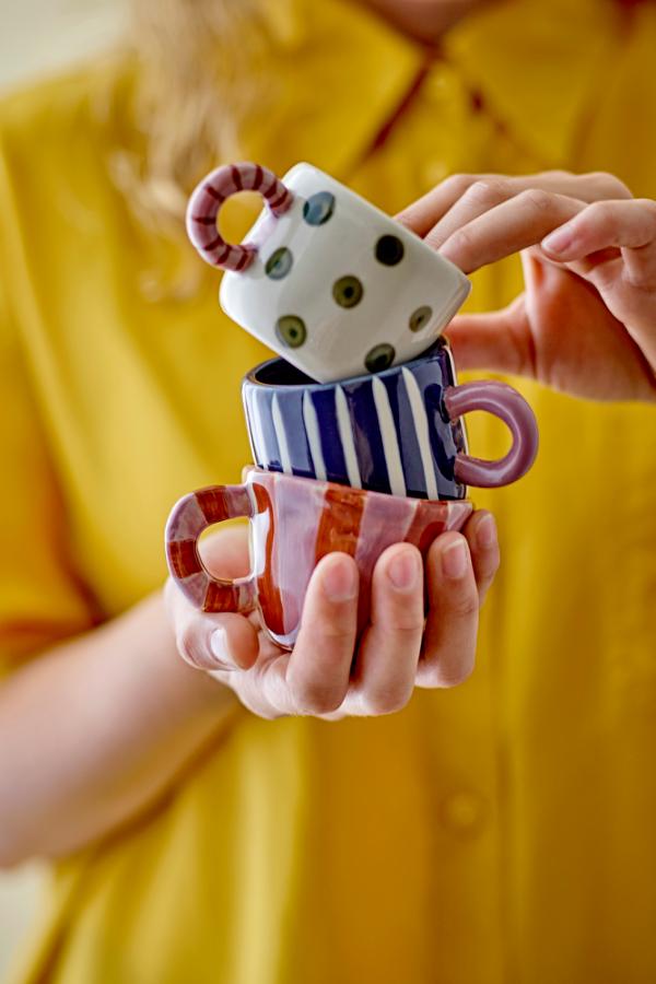 Nini Tasse, Bleu, Grès