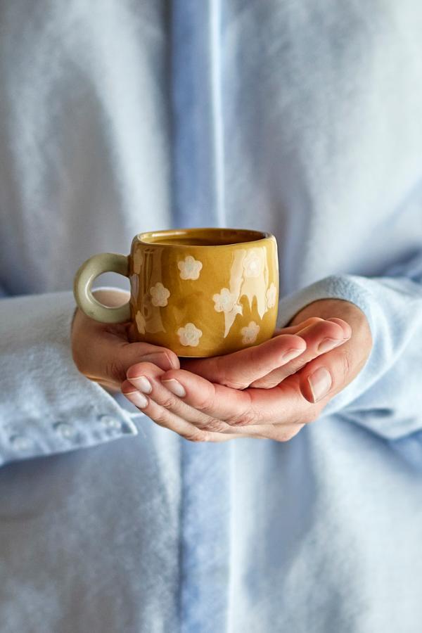 Nini Tasse, Marron, Grès