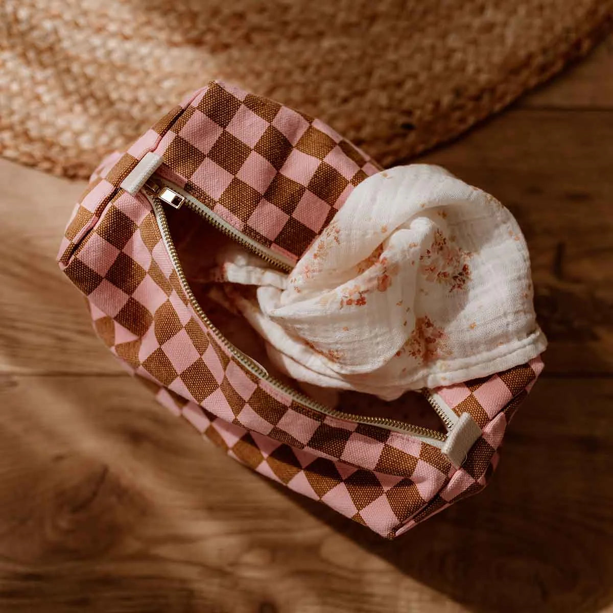 Trousse de toilette- Damier Strawberry