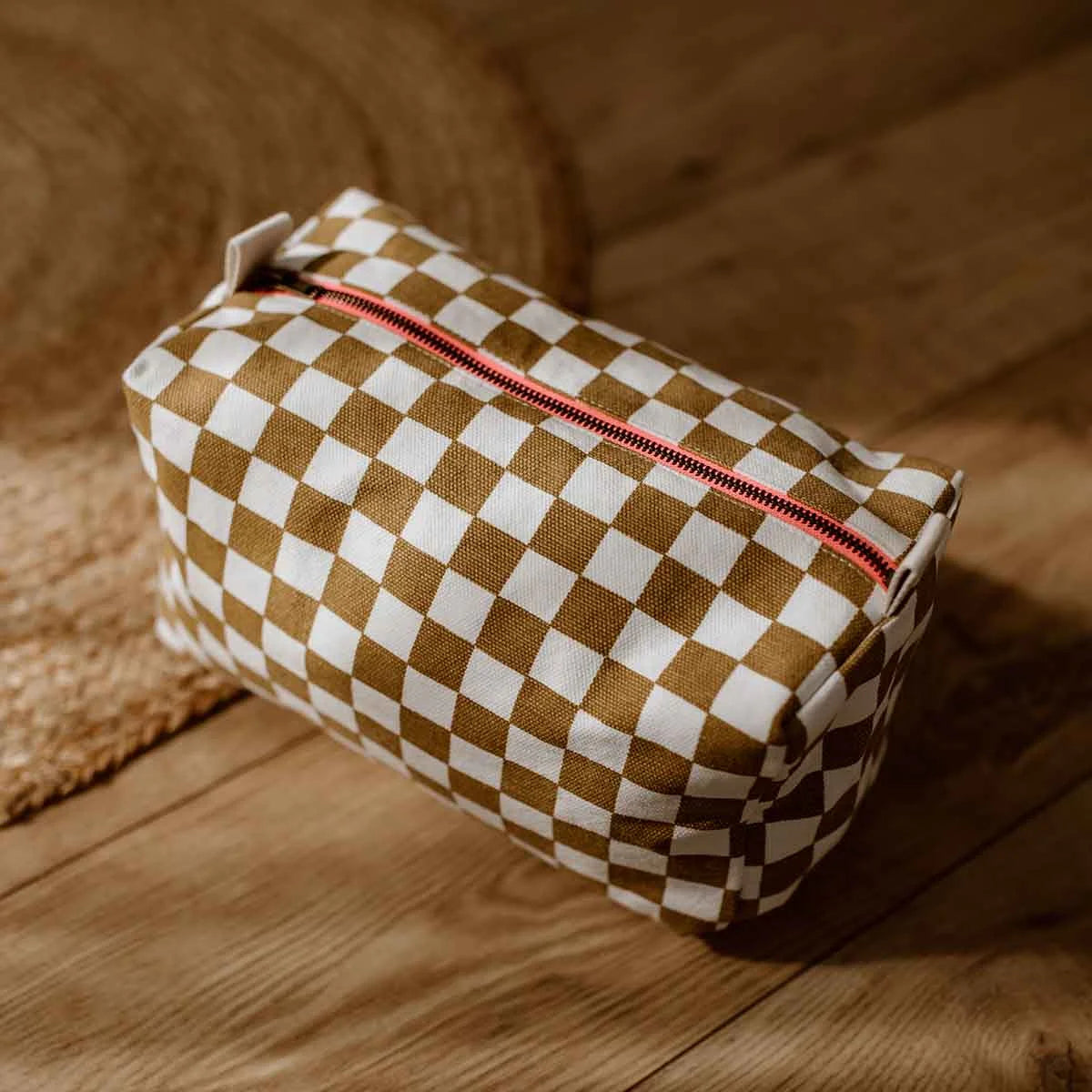 Trousse de toilette - Damier Caramel