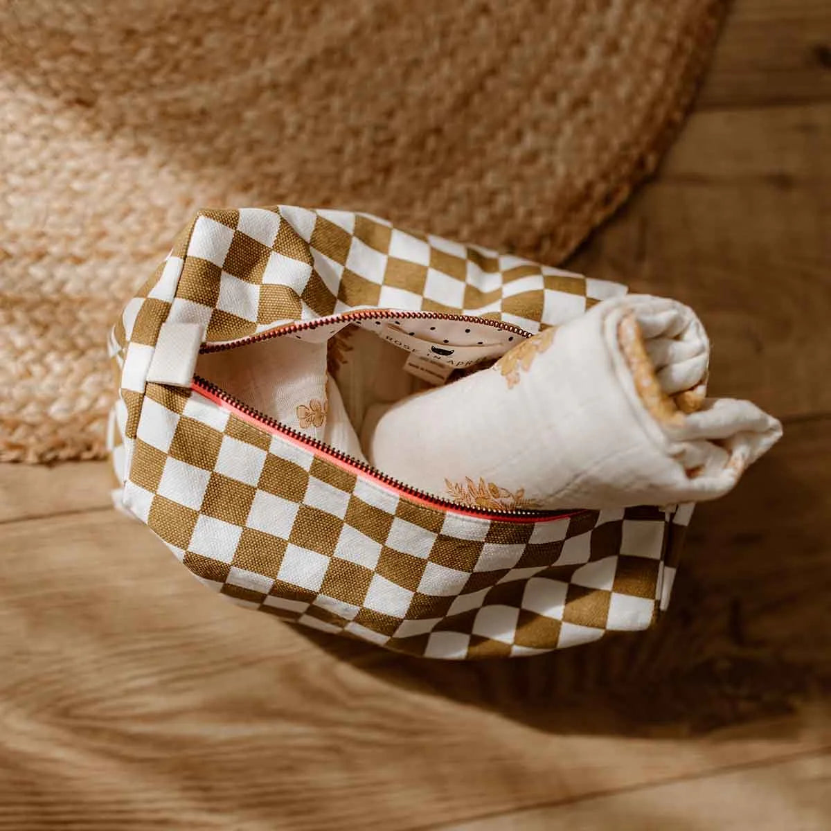 Trousse de toilette - Damier Caramel