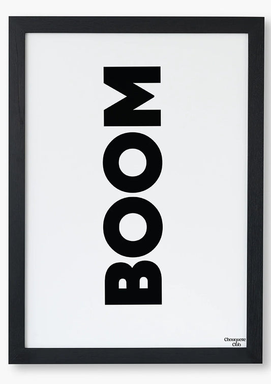 Affiche 21 x 29,7CM - « Boom »