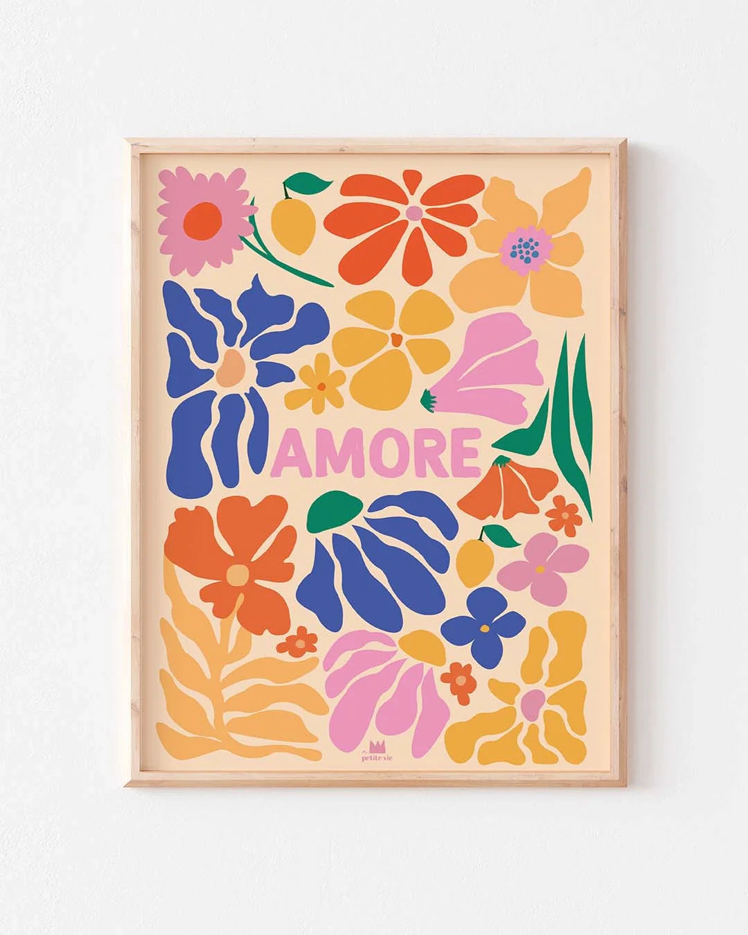 Affiche 30 x 40cm - Amore (Fleurs)