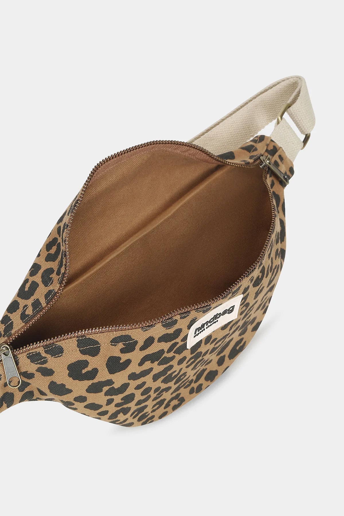 Sac banane Olivia Léopard cannelle