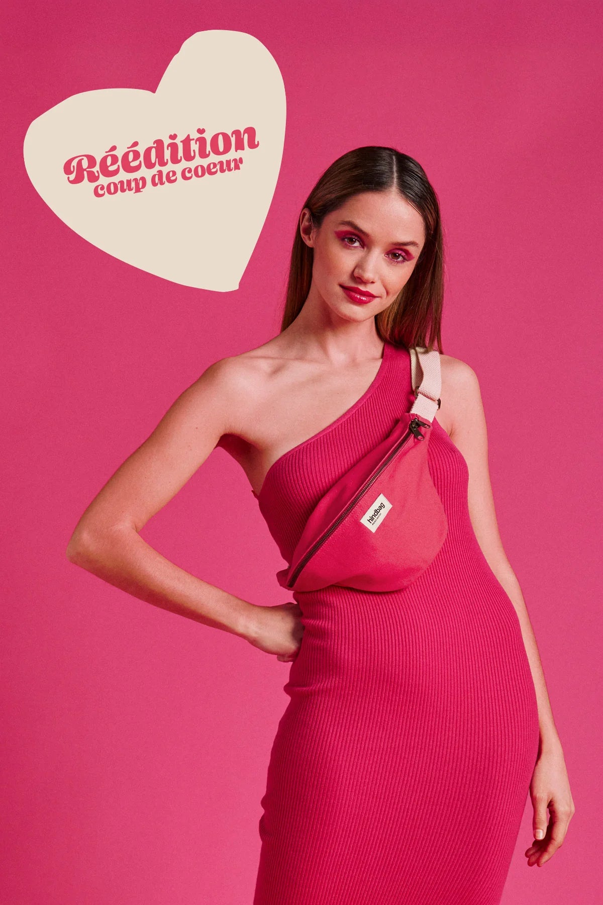 Sac banane Olivia Fuchsia