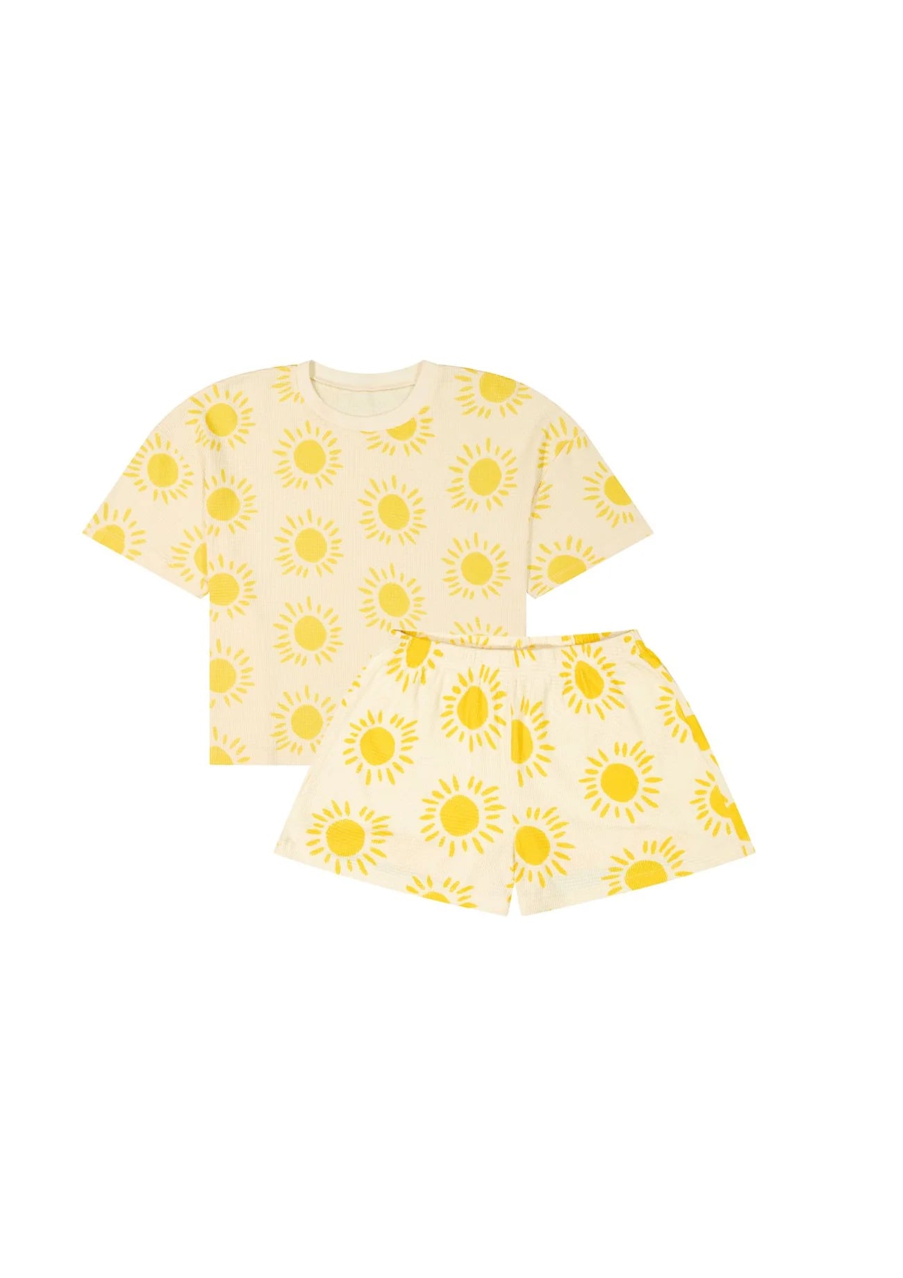 Pyjama gaufré coton bio - Souléu